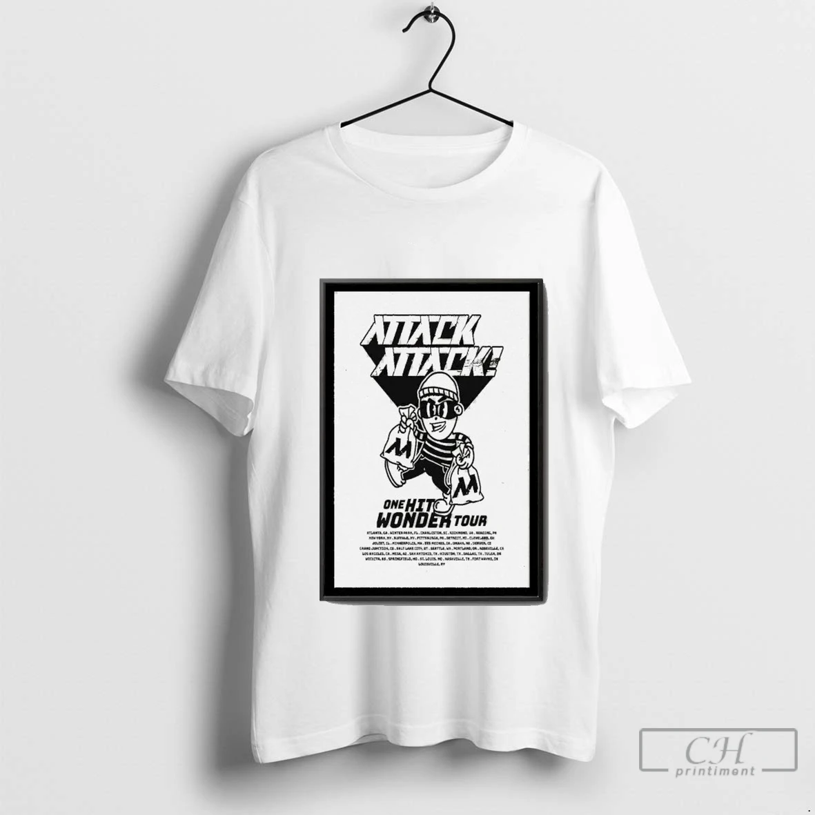 2025 Attack Attack Tour One Hit Wonder