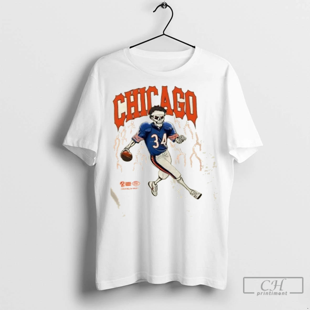 2025 Chicago Legacy Football Skeleton Lightning