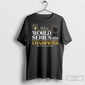 2025 Milwaukee Brewers World Series Champions Trophy Logo Graphic Long Sleve T Shirts