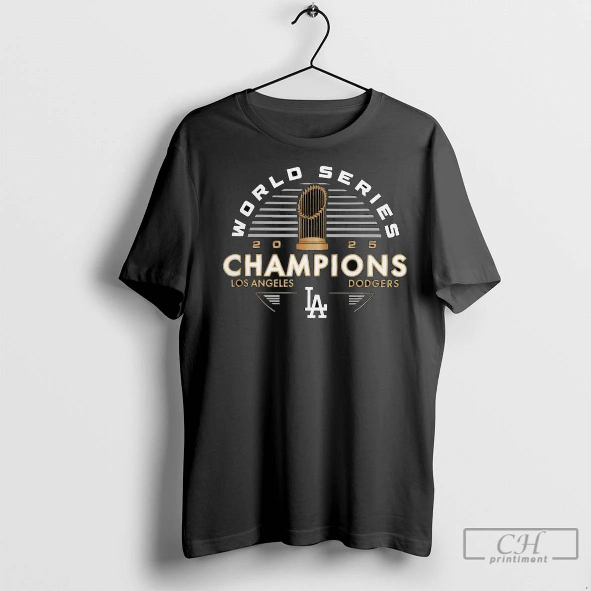 2025 Mlb World Series Champions Trophy Los Angeles Dodgers Long Sleve T Shirts