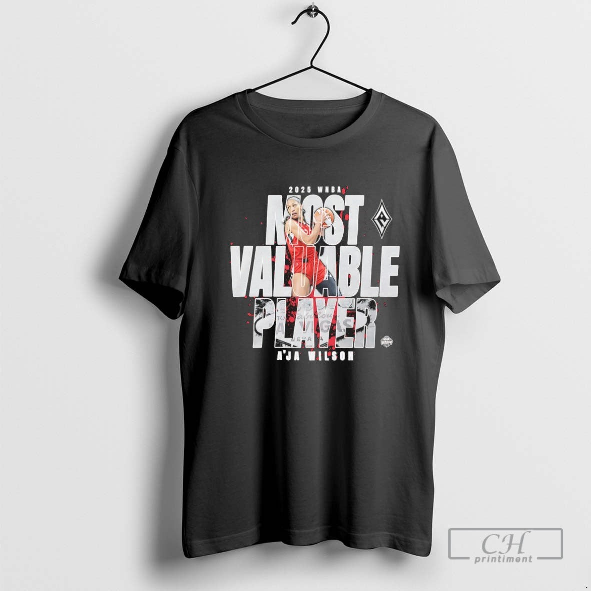 2025 Wnba 4x Mvp Player Las Vegas Aces Aja Wilson