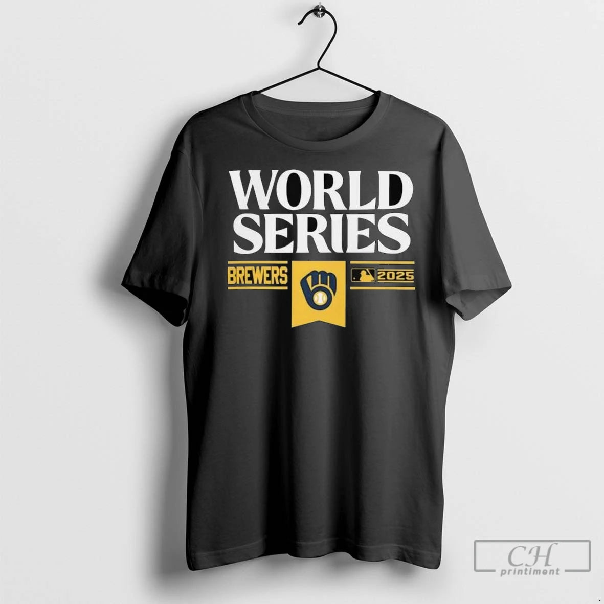 2025 World Series Mlb Baseball Milwaukee Brewers Long Sleve T Shirts