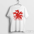 3 Headed Dragon Anti Fascist Fight Fascism T Shirts