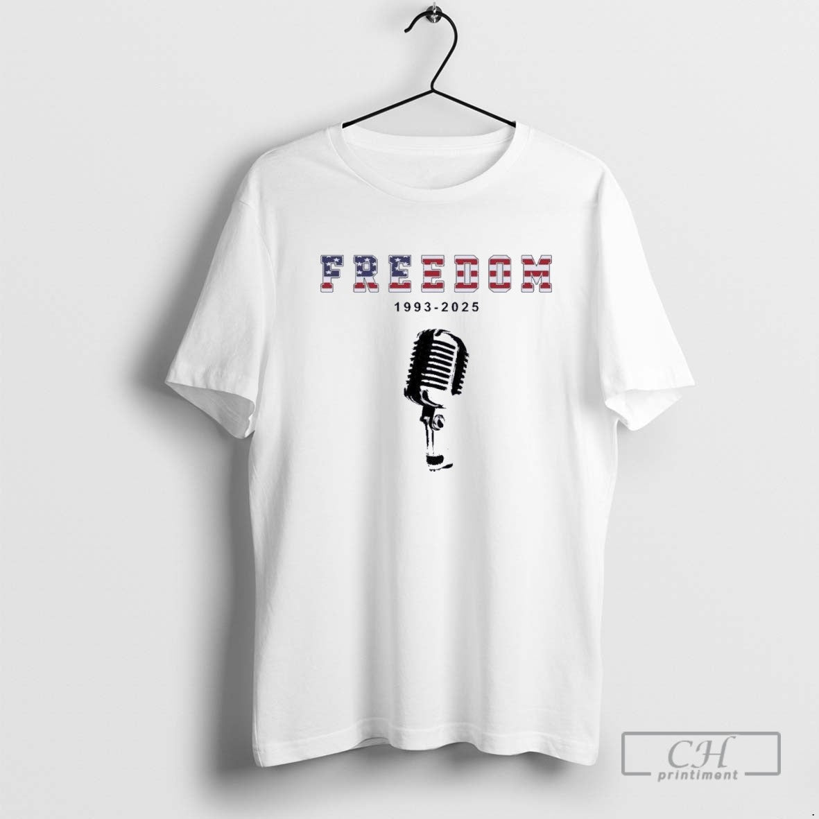 A True Patriot Freedom 1993 2025 Usa Printed Charlie Kirk