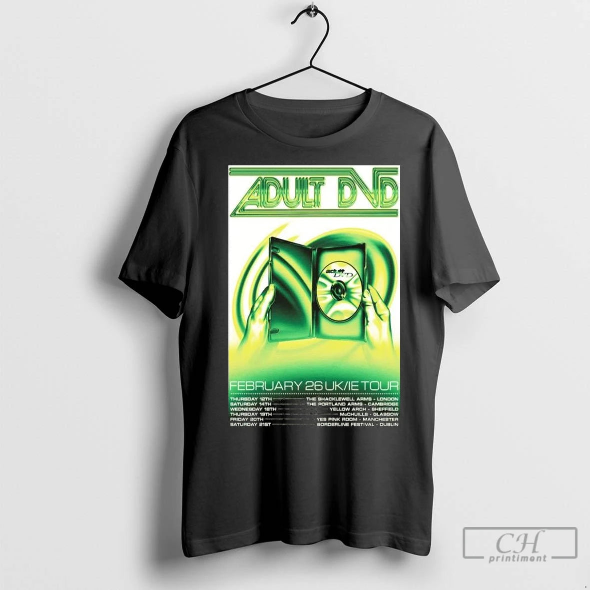 Adult Dvd February 2026 Uk Ie Tour Long Sleve T Shirts