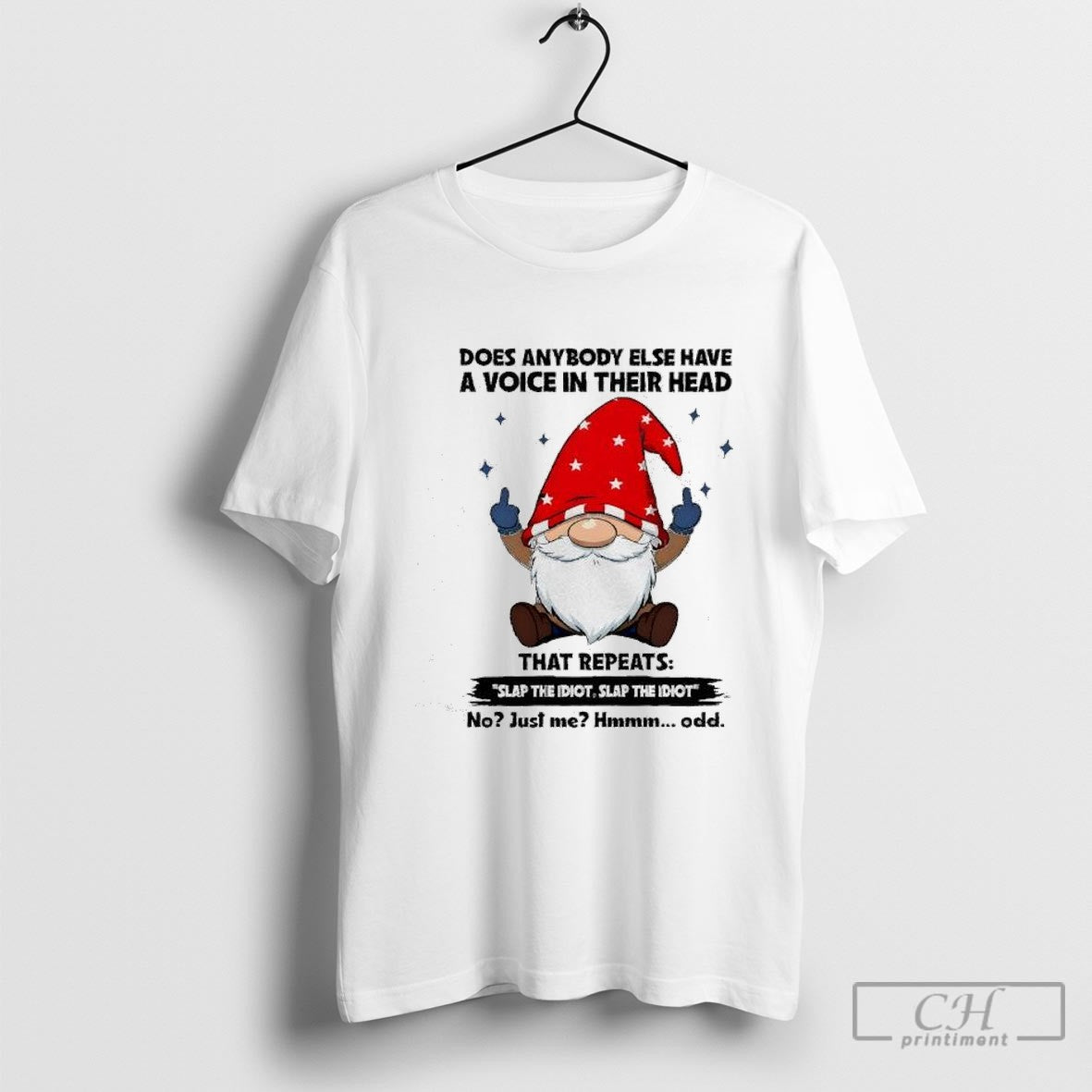 Gnome Middle Finger Does Anybody Else Have A Voice In Their Head That Repeats