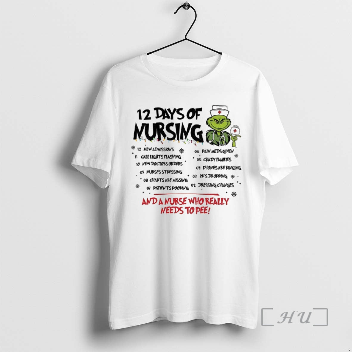 Officials Grinch Nurse 12 Days Of Nursing And A Nurse Who Really Needs To Pee
