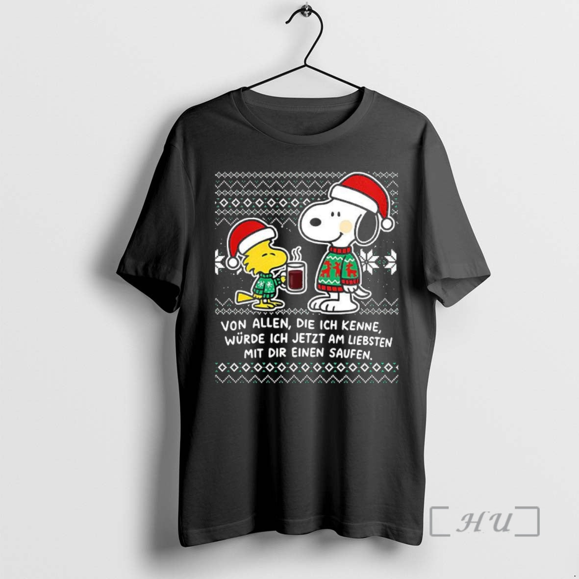 Officials Snoopy And Woodstock Mit Dir Einen Saufen Ugly Christmas