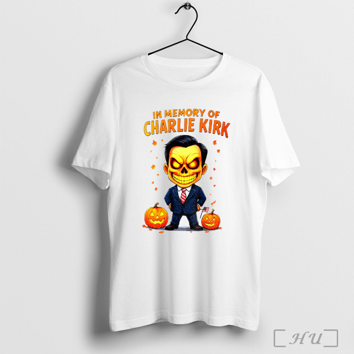 Officials In Memory Of Charlie Kirk Pumpkin Spooky Season Happy Halloween 2025 Political