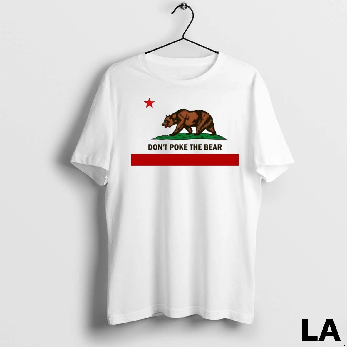 Original Gavin Newsom Dont Poke The Bear California Flag Ornaments