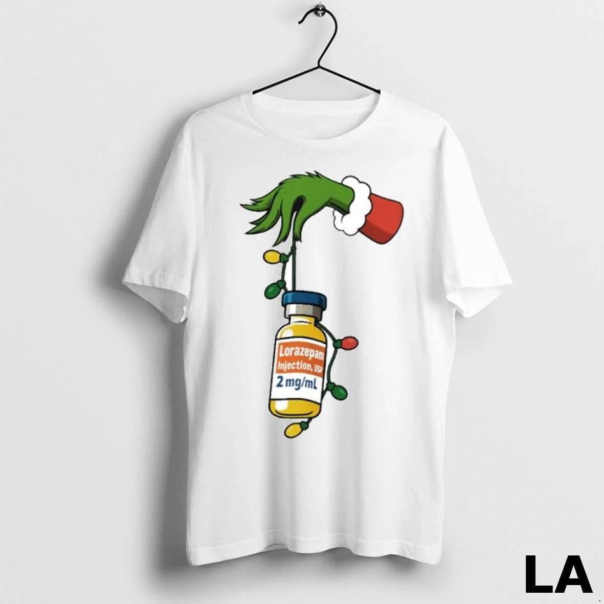 Original Grinch Lorazepam Injection Usp Christmas Lights Ornaments