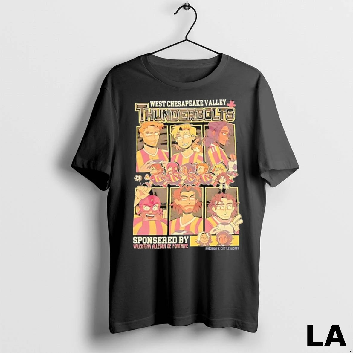 Original West Chesapeake Valley Thunderbolts Sponsored By Valentina Allegra De Fontaine Ladies