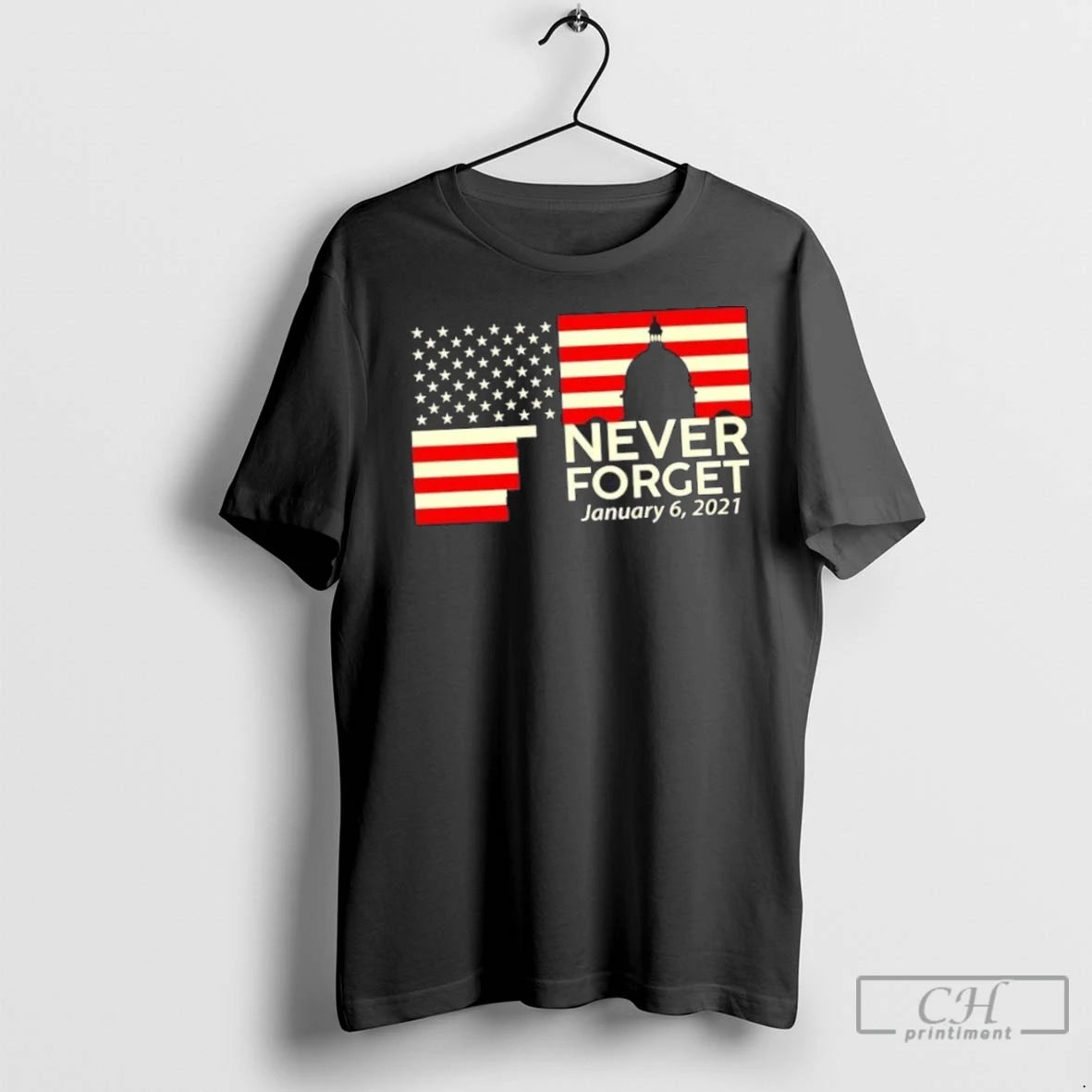 Premium Never Forget January 6 2021 Us Flag
