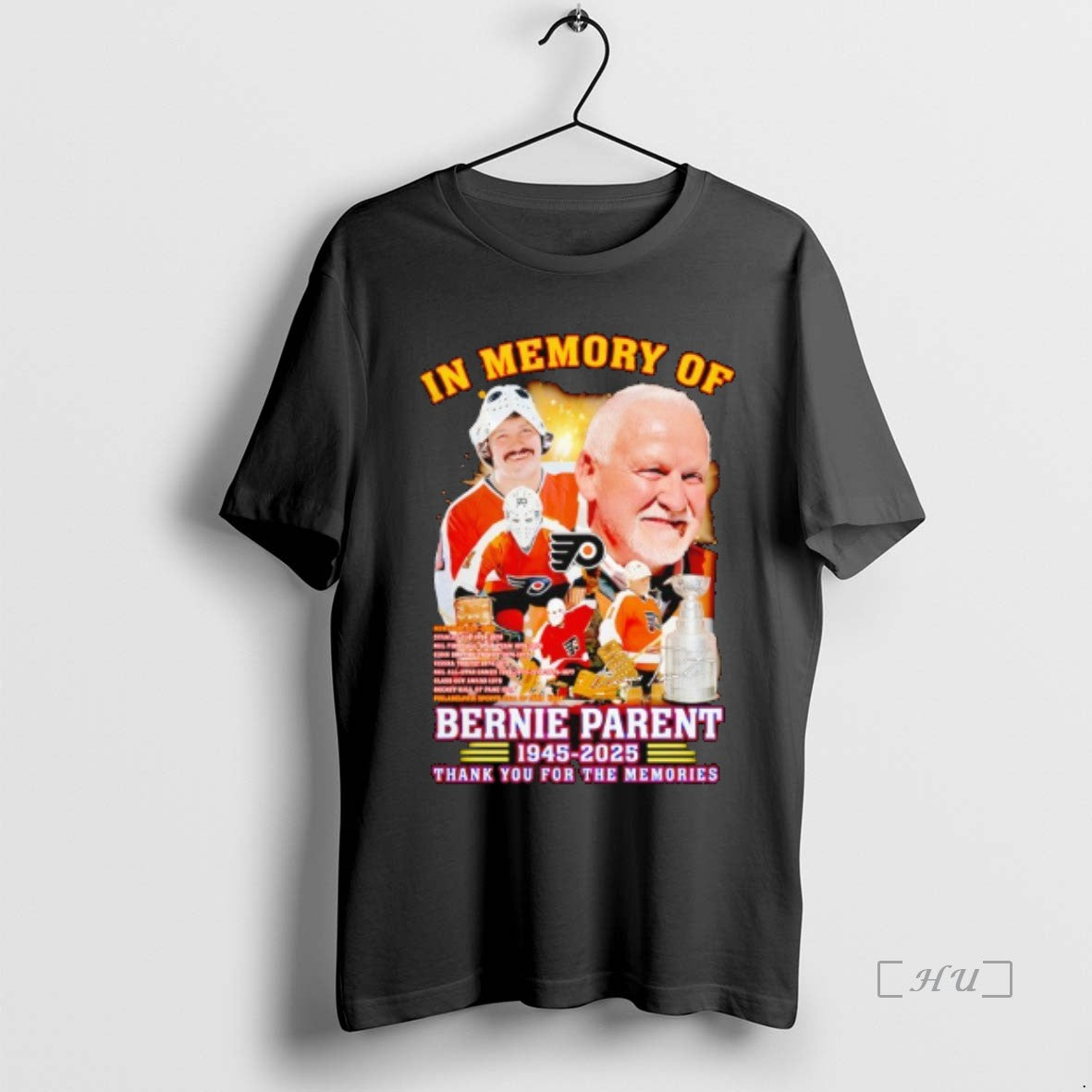 Trending In Memory Of Bernie Parent Philadelphia Flyers Hockey Thannk You For The Memories Premium